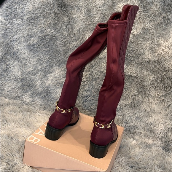 🛍️💝JUSTFAB: Argo Quilted Riding Boot🛍️💝 - Picture 12 of 16